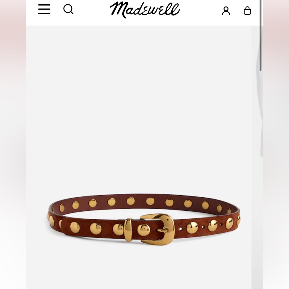madewell studded belt